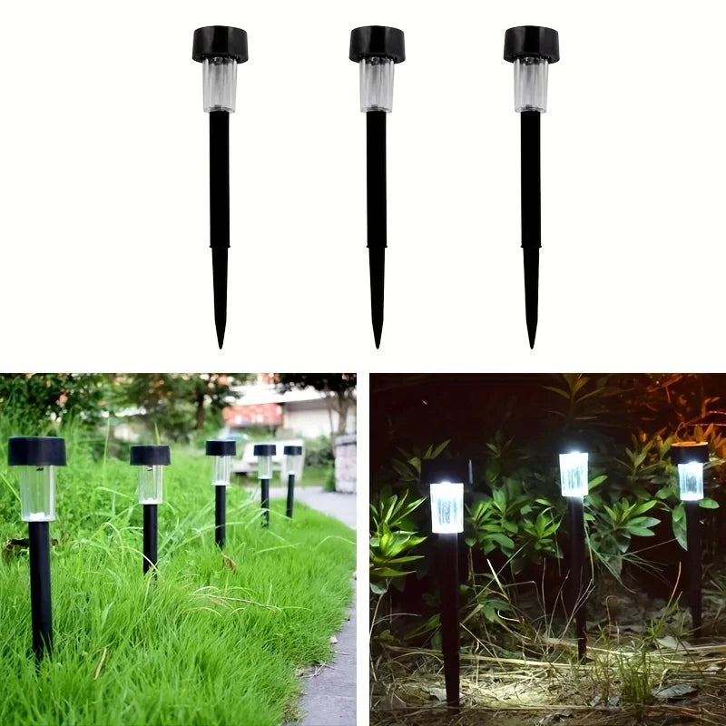 10 Pack Solar Outdoor Lights Solar Garden Light LED Landscape Lighting Waterproof Pathway Lights Decor Walkway Lawn Patio Yard