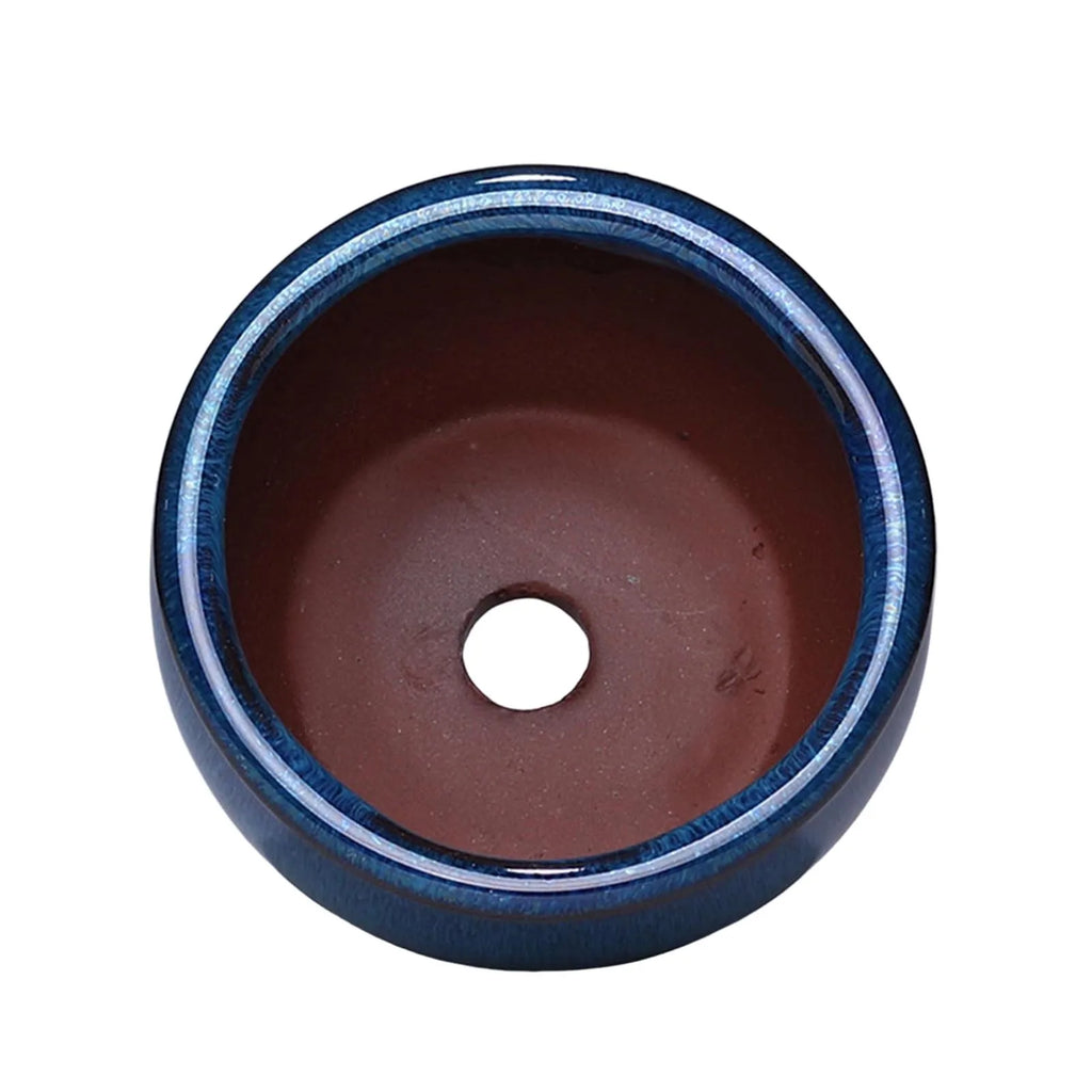 Ceramic Succulent Flower Pot Small Glazed Plant Flower Pot for Indoor Flowers Cactus Herbs Aloes