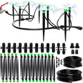 DIY Drip Irrigation System kit with tubing and emitters