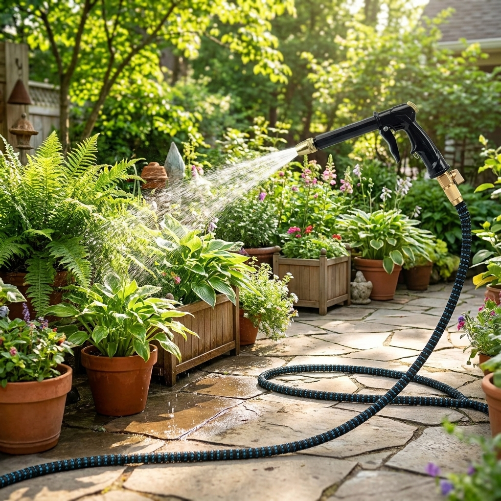 Expandable Garden Hose – Flexible Magic Hose for Watering & Outdoor Cleaning